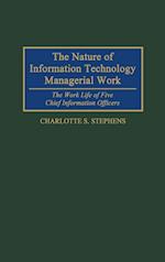 The Nature of Information Technology Managerial Work