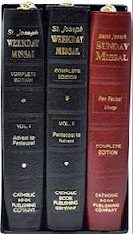 St Joseph Missal Gift Set of 3 (Zipper)