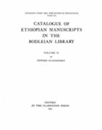 Catalogue of Ethiopian Manuscripts in the Bodleian Library
