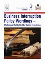 Business Interruption Policy Wordings