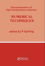 Characterisation of High Temperature Materials-Numerical Techniques