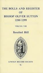 Rolls and Register of Bishop Oliver Sutton 1280-1299 [VIII]