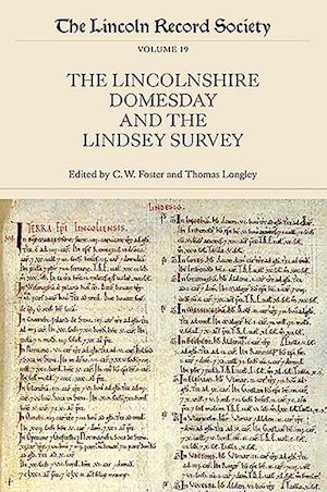 Foster, C: Lincolnshire Domesday and the Lindsey Survey LRS1