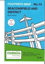 Chiltern Society Footpath Map No. 13 Beaconsfield and District