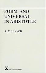 Form and Universal in Aristotle