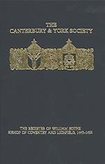The Register of William Bothe, Bishop of Coventry and Lichfield, 1447-1452