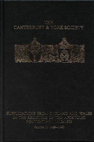 Supplications from England and Wales in the Registers of the Apostolic Penitentiary, 1410-1503