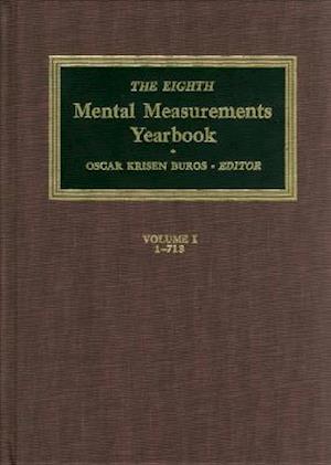 The Eighth Mental Measurements Yearbook (2 Volumes)