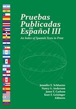 Pruebas Publicadas En Español III