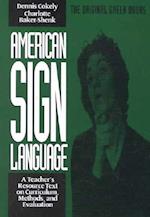 American Sign Language Green Books, Teacher's Curriculum