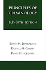 Principles of Criminology