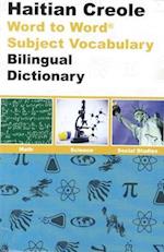 English-Haitian Creole & Haitian Creole-English Word-to-word Dictionary