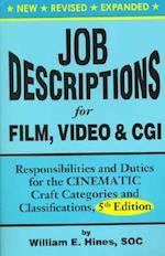 Job Descriptions for Film, Video & CGI (Computer Generated Imagery)