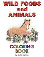 Wild Foods and Animals Coloring Book