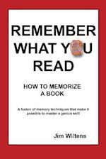 Remember What You Read