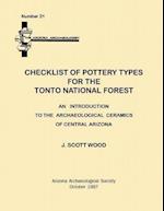 Checklist of Pottery Types for the Tonto National Forest