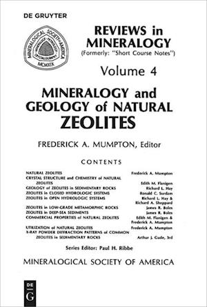 Mineralogy and Geology of Natural Zeolites