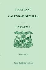 Maryland Calendar of Wills, Volume 4