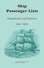 Ship Passenger Lists, Pennsylvania and Delaware (1641-1825)