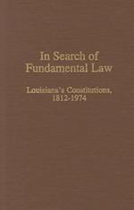 In Search of Fundamental Law