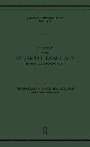 A Study of the Gujarati Language in the XVth Century