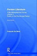 Persian Literature - A Bio-Bibliographical Survey