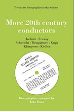 More 20th Century Conductors, 7 Discographies: Eugen Jochum, Ferenc Fricsay, Carl Schuricht, Felix Weingartner, Josef Krips, Otto Klemperer, Erich Kleiber