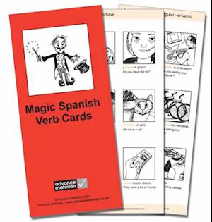 Magic Spanish Verb Cards Flashcards (8)