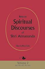 Notes on Spiritual Discourses of Shri Atmananda