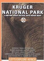 Kruger National Park High Detail GPS Road Map