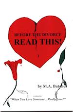 Before The Divorce Read This!