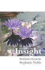 Invitation to Insight: Meditative Poems by Stephanie Noble 