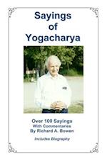 Sayings of Yogacharya