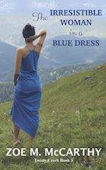 The Irresistible Woman in a Blue Dress