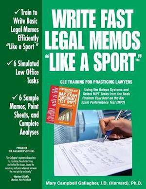 Write Fast Legal Memos Like a Sport(tm)