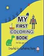 My First Coloring Book {For kids ages 2 - 4) 