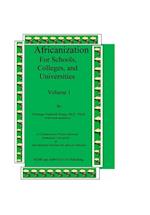 Africanization For Schools,  Colleges, and  Universities