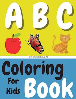 English Alphabet Letters Coloring Book For Kids