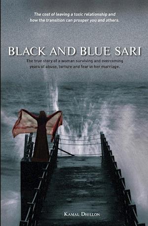 Black and Blue Sari