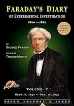 Faraday's Diary of Experimental Investigation - 2nd Edition, Vol. 5