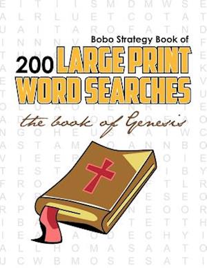 Bobo Strategy Book of 200 Large Print Word Searches