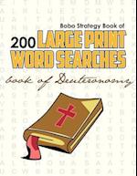 Bobo Strategy Book of 200 Large Print Word Searches