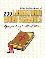 Bobo Strategy Book of 200 Large Print Word Searches