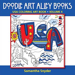 USA Coloring Art Book