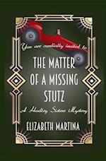 The Matter of a Missing Stutz