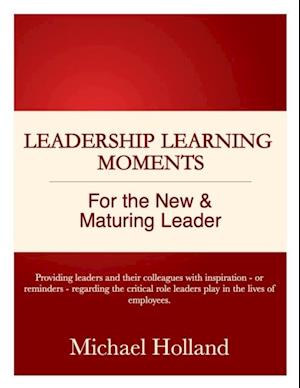 Leadership Learning Moments for the New & Maturing Leader