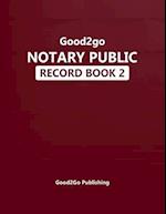 Good2go Notary Record Book 