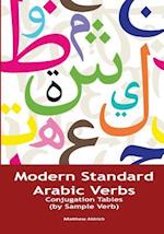 Modern Standard Arabic Verbs: Conjugation Tables (by Sample Verb) 