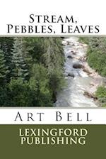 Stream, Pebbles, Leaves