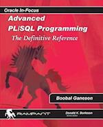 Advanced PLSQL Programming